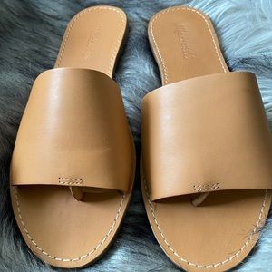 Madewell Boardwalk Post Slide Sandal  sz 8